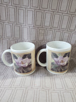 Pair of Thirstystone "Magnolia Grandiflora" Mugs