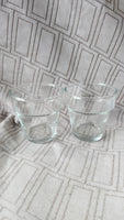 12 Pack of Clear Glass Candle Votives