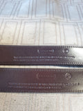Pair of Coach Leather Belts (E)—Women's Size XL