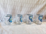 Set of 4 Cera Clear Glass "Saloon" Beer Mugs