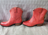 Børn Wynd Red Cowboy Boots—Women's Size 8.5