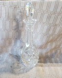 Heavy Clear Glass Decanter