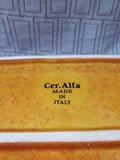 Cer. Alfa Made in Italy Bread Tray