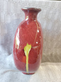 Red and Yellow Ceramic Vase