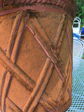 Jumbo Faux Terracotta Lattice Planter