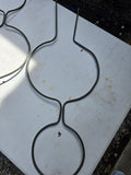 4-Piece Green Metal Plant Supports