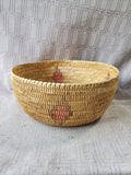 Vintage Native American Folk Art Woven Basket