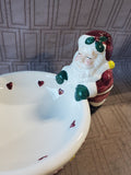 Earthenware Christmas Dip Bowl