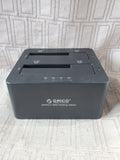 Orico Dual Bay Hard Drive Dock UNTESTED