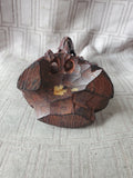 Hand Carved Asian Inspired Man Figurine (B)