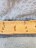 Wooden Painted Carrot Decorative Tray