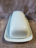 White Ceramic Butter Dish