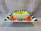 2 Piece MSC Ceramic Dish Lot