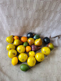 Lot of Decorative Plastic Fruit