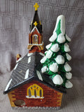Dept 56 1984 Gothic Church Figurine AS IS—READ DESCRIPTION CAREFULLY**
