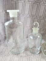 Lot of Vintage Glass Bottles