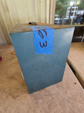 Metal Garage Storage Box w/Plastic Drawers (Full of Assorted Hardware)