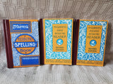 Lot of 3 McGuffey's Eclectic Spelling and Reader Books