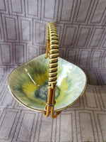 Glazed Pottery Basket