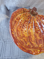 Ceramic Pumpkin Candy Bowl