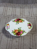 (J) Royal Albert Old Country Roses Trinket Box
