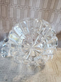 Heavy Cut Glass Decanter