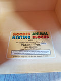 Melissa & Doug Wooden Animal Nesting Blocks