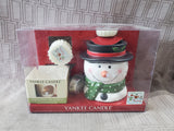 Yankee Candle Jack Frost Tart Warmer Set APPEARS UNUSED