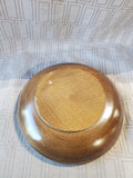 Hand Carved Wooden Plate