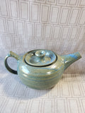 Signed Glazed Pottery Teapot