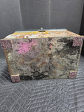 Hand Painted Galvanized Metal Box