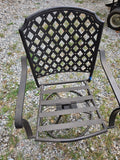 7-Piece Hampton Bay Bronze Tone Patio Dining Set, No Cushions