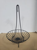Black Metal Wire Fruit Basket