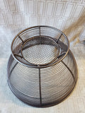 Brown Wire Metal Fruit Bowl