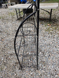 Black Metal Wire Planter Shelf