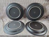 Set of 4 Bass Pro Shops Moose Silhouette Dinner Plates