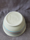 McCoy 8" Oven Proof Pink and Blue Mixing Bowl