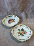 Pair of Mottahedeh Colonial Williamsburg Restoration "Duke of Gloucester" Relish Dishes