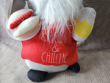 Rae Dunn "Chillin' & Grillin'" Plush Gnome