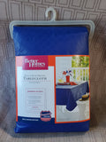 Better Homes and Gardens Blue Oblong Tablecloth UNOPENED
