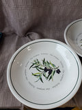 5 Piece Williams-Sonoma "Olea Europaea" Salad Serving Bowl Set