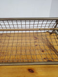 Vintage Railway Brass Luggage Hat Wall Rack