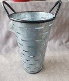 Metal "Farmer's Market" Flower Basket