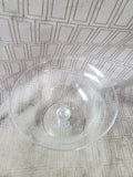 Clear Glass Pedestal Compote Dish