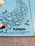 Pair of Vintage Playskool Wooden Children's Puzzles (C)
