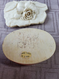 Hen-Feathers Hand-Cast Resin Trinket Box