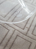 Pair of Royal Doulton "Oxford" Crystal Stemmed Candlestick Holders