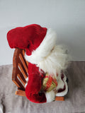 Old World Santa Collection Limited Edition Santa Sitting in Rocking Chair Figurine