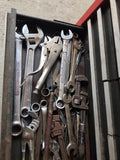 Red Metal 6-Drawer Tool Chest Full Of Tools
