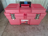 Ace 20" Plastic Tool Box w/A Few Painting Tools